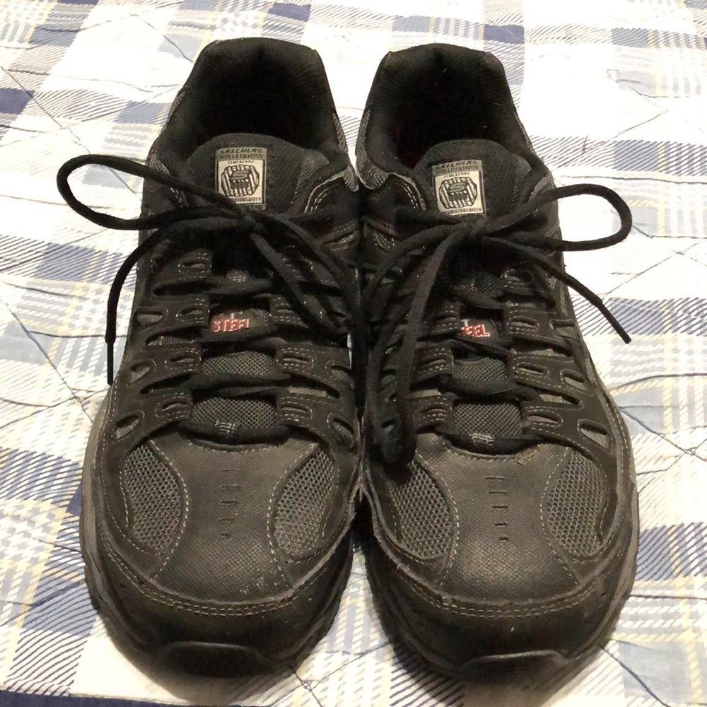 Skechers | E/H Electrical Hazard | Steel Toe Work Shoes